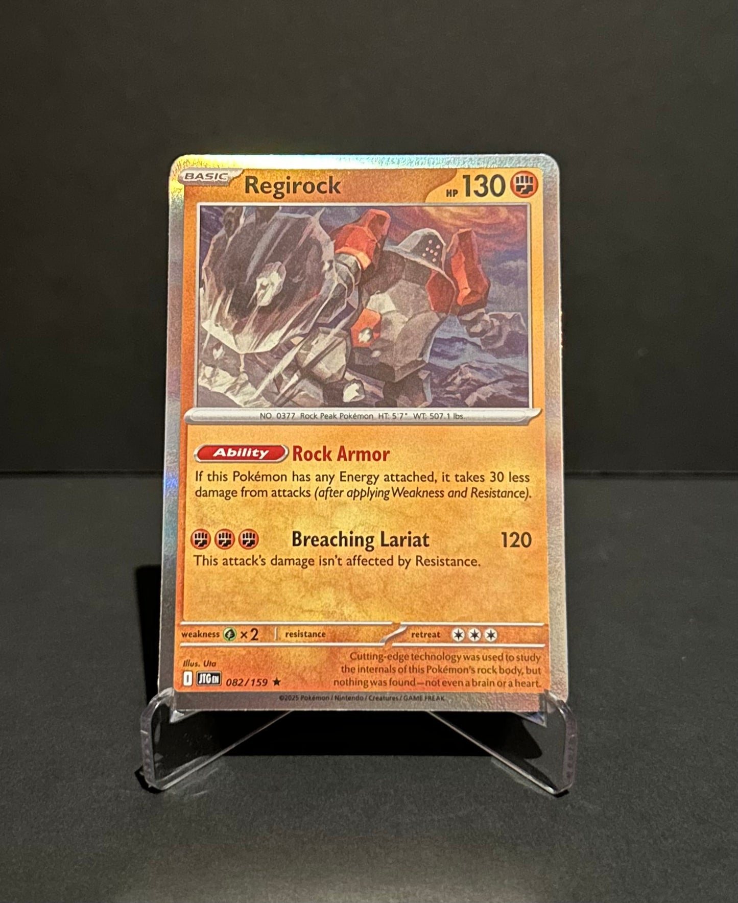 TCG Single: Regirock - Journey Together