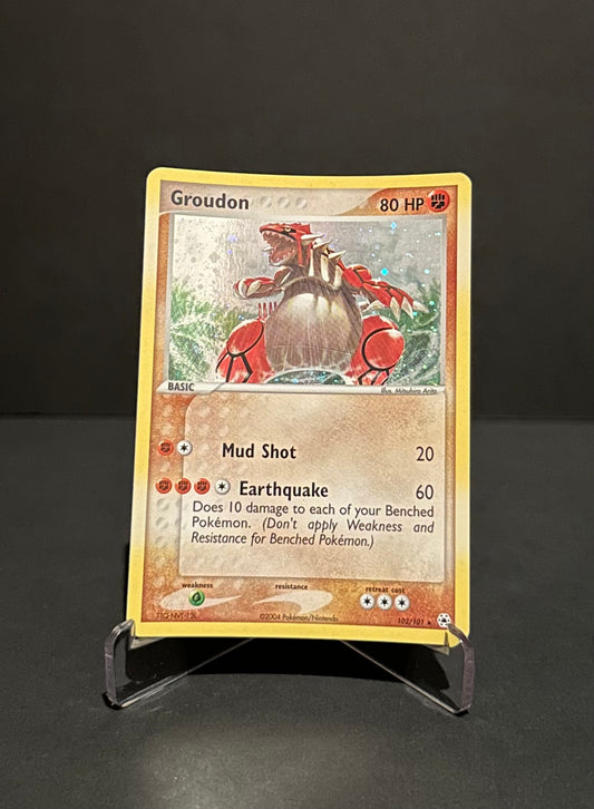 TCG Single: Groudon (Box Topper) - Hidden Legends