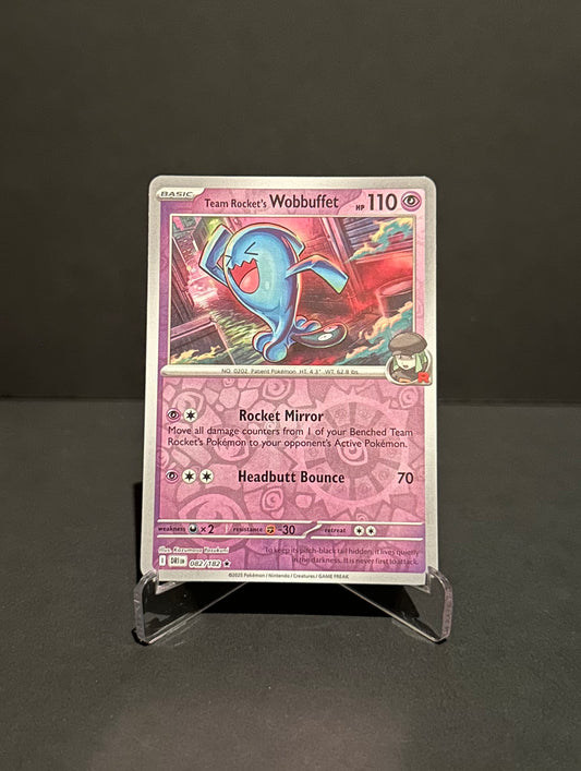 TCG Single: Team Rocket’s Wobbuffet (RH) - Destined Rivals