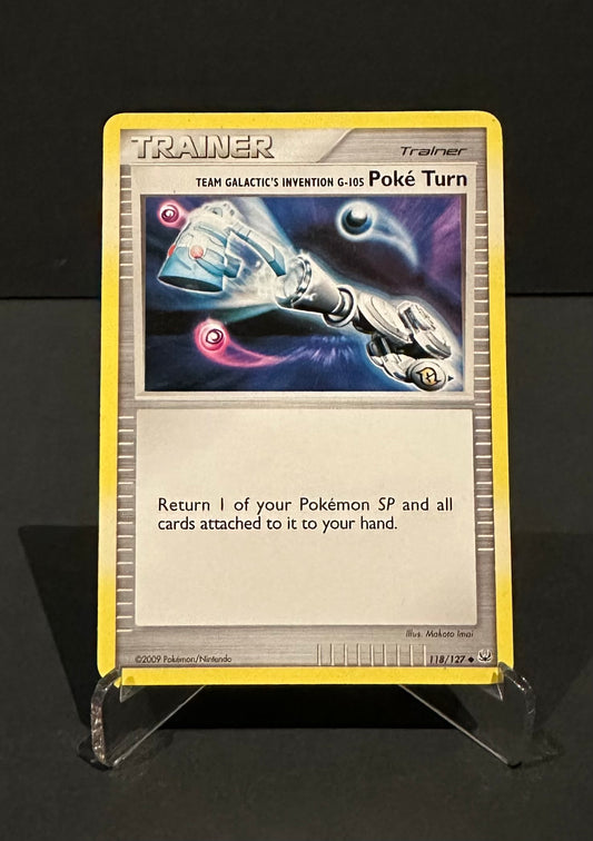 TCG Single: Team Galactic’s Invention G-105 Poke Turn - Platinum