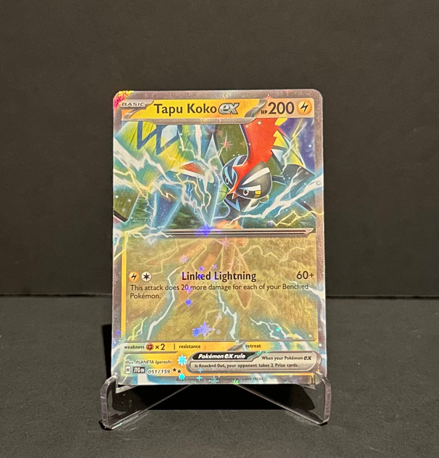 TCG Single: Tapu Koko ex - Journey Together