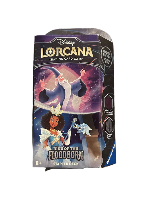 Lorcana: Rise of the Floodborn starter deck (Merlin & Tiana)