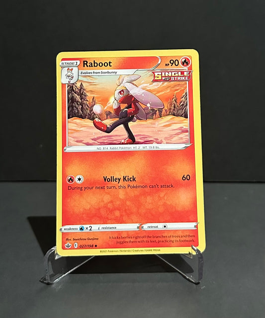 TCG Single: Raboot - Chilling Reign