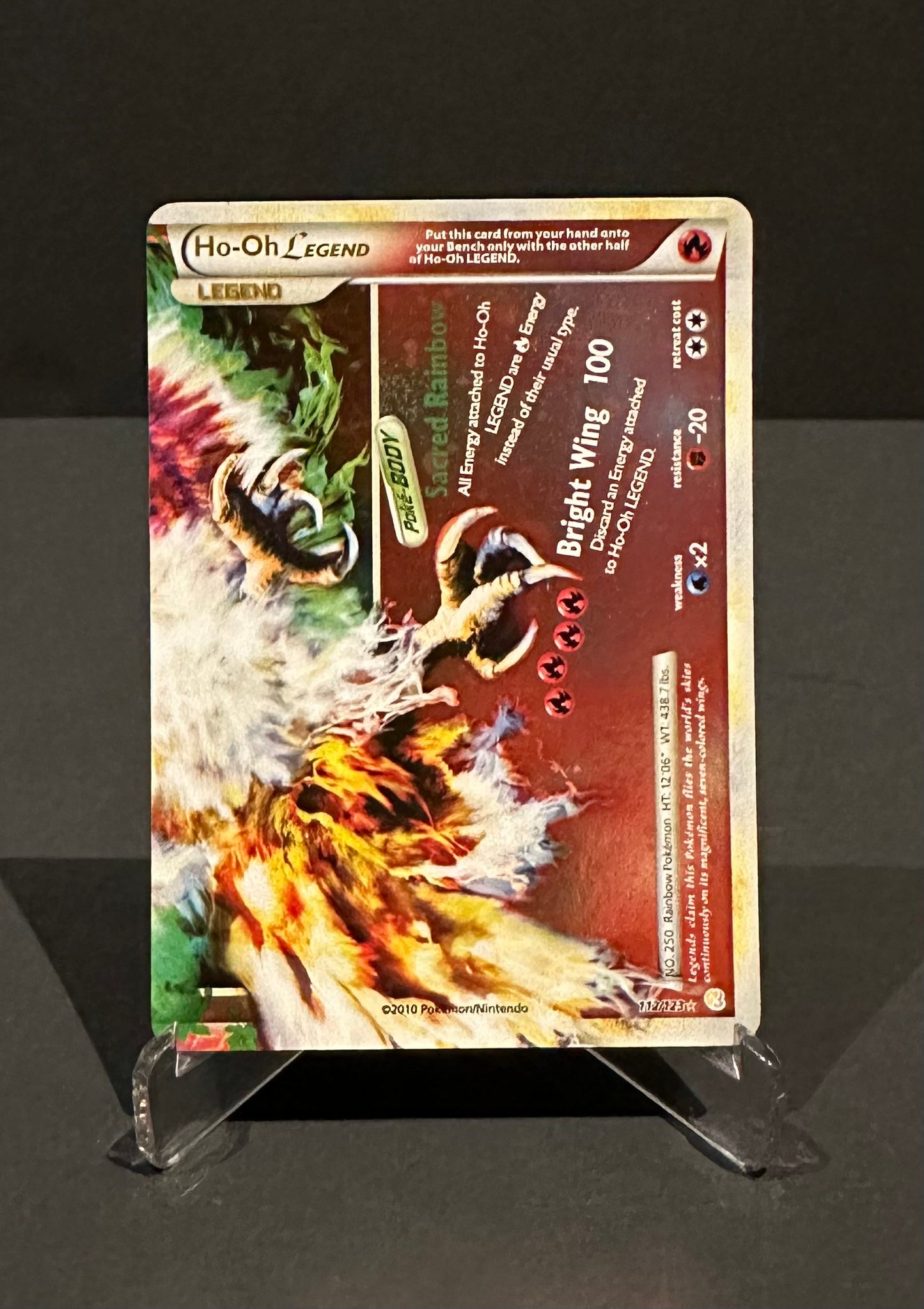 TCG Single: Ho-Oh Legend [Top & Bottom] - HeartGold/SoulSilver
