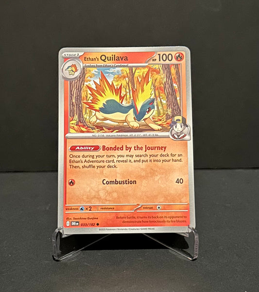 TCG Single: Ethan’s Quilava - Destined Rivals