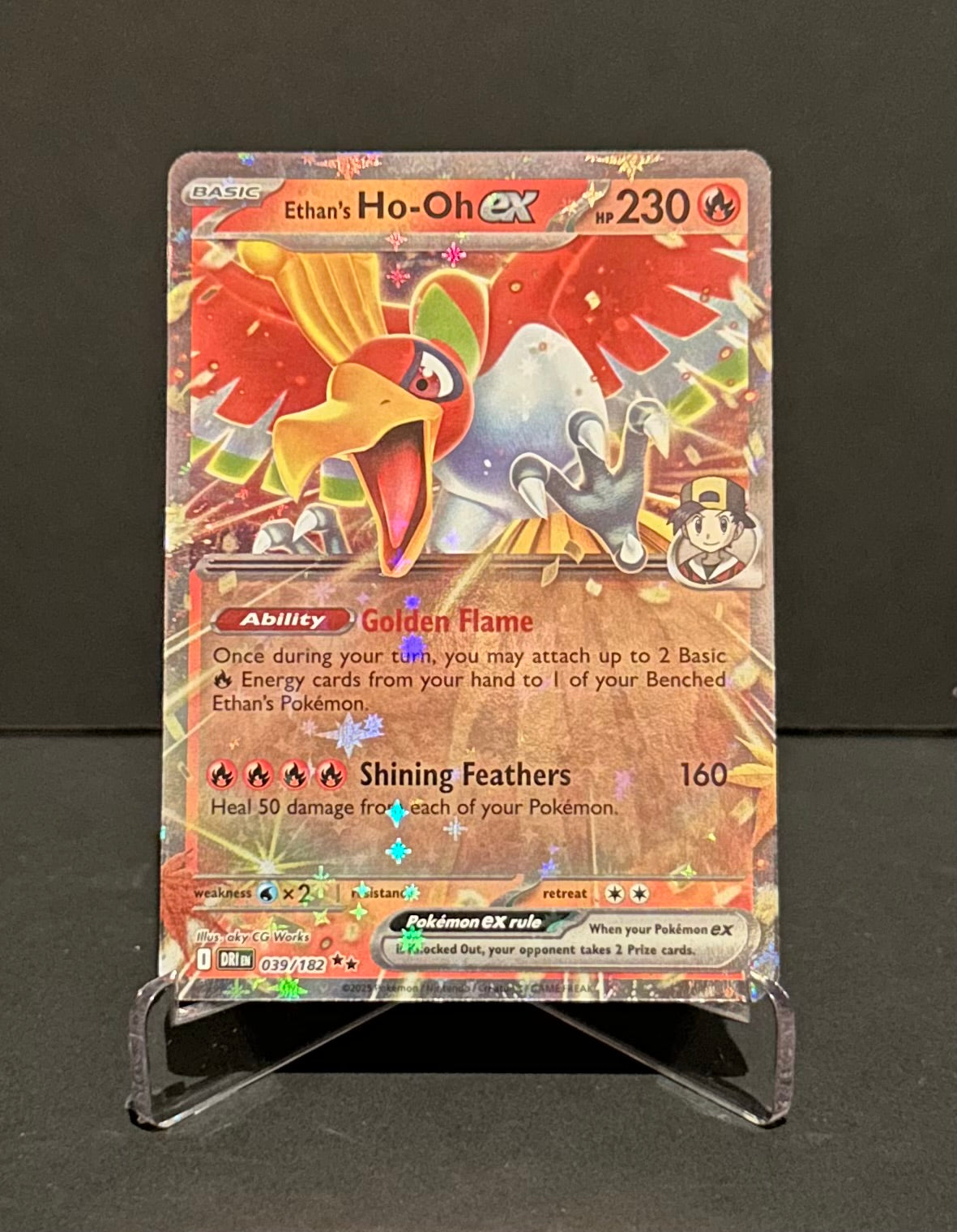 TCG Single: Ethan’s Ho-Oh ex - Destined Rivals
