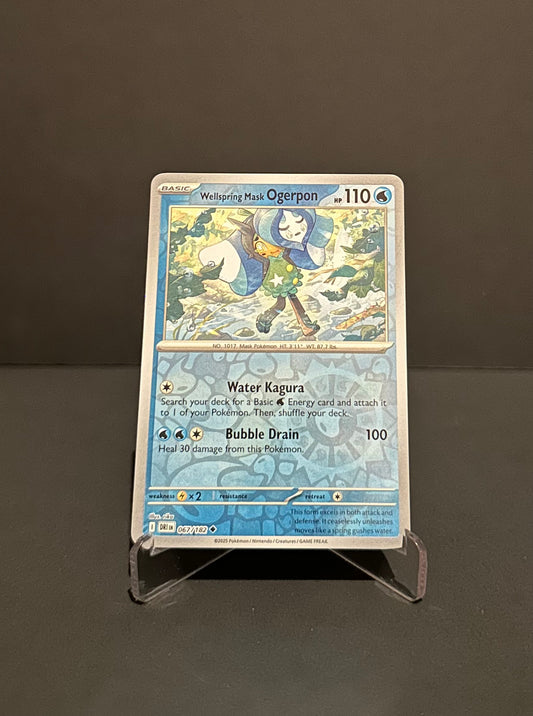 TCG Single: Wellspring Mask Ogerpon (RH) - Destined Rivals