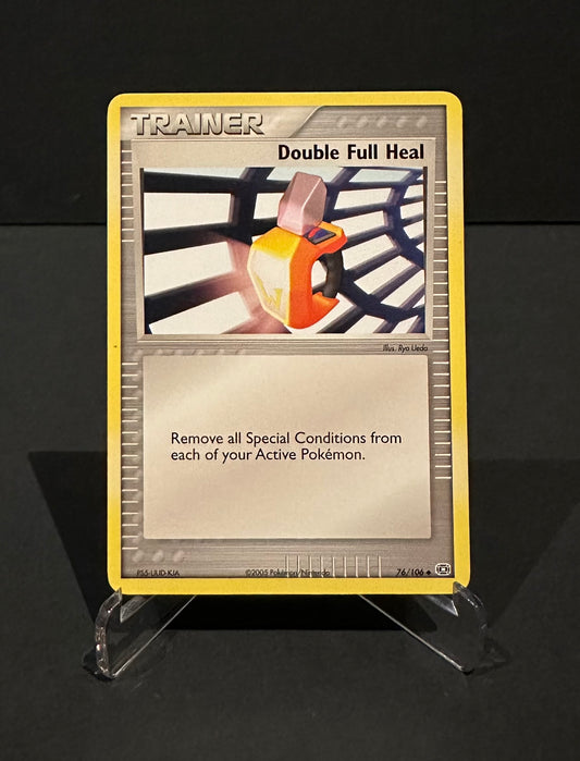 TCG Single: Double Full Heal - Emerald