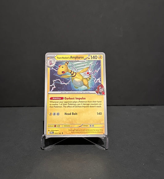 TCG Single: Team Rocket’s Ampharos - Destined Rivals