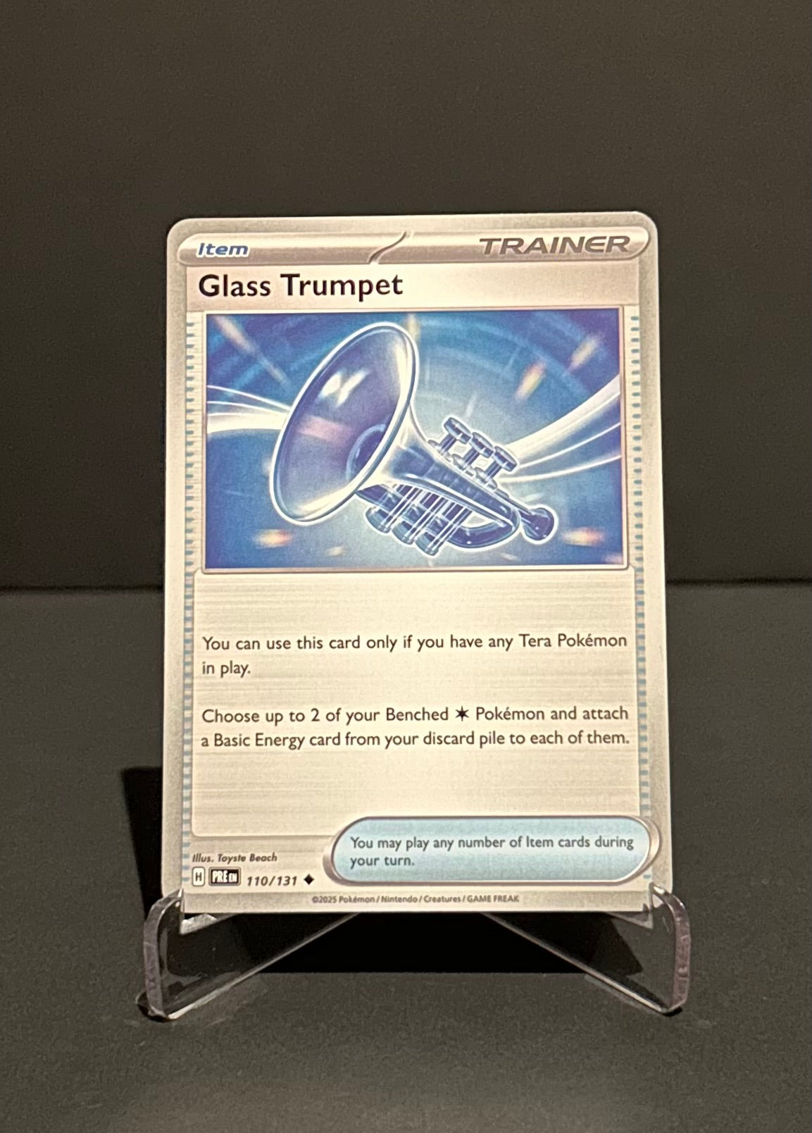TCG Single: Glass Trumpet - Prismatic Evolutions
