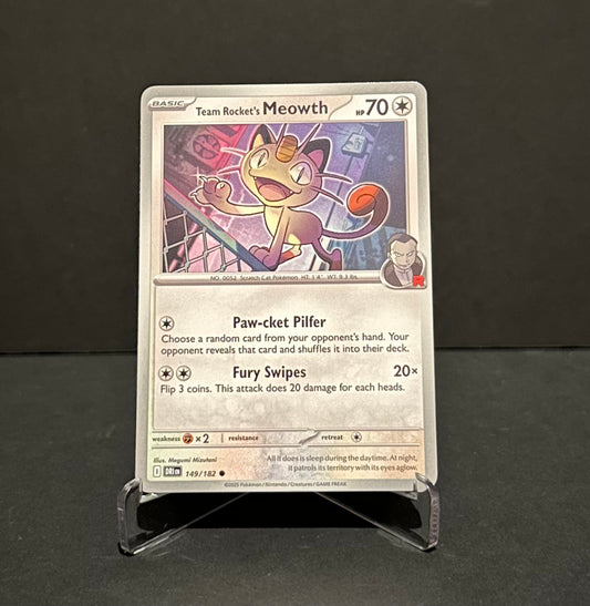 TCG Single: Team Rocket’s Meowth - Destined Rivals