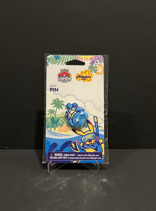 Pokémon World Championships Squirtle pin