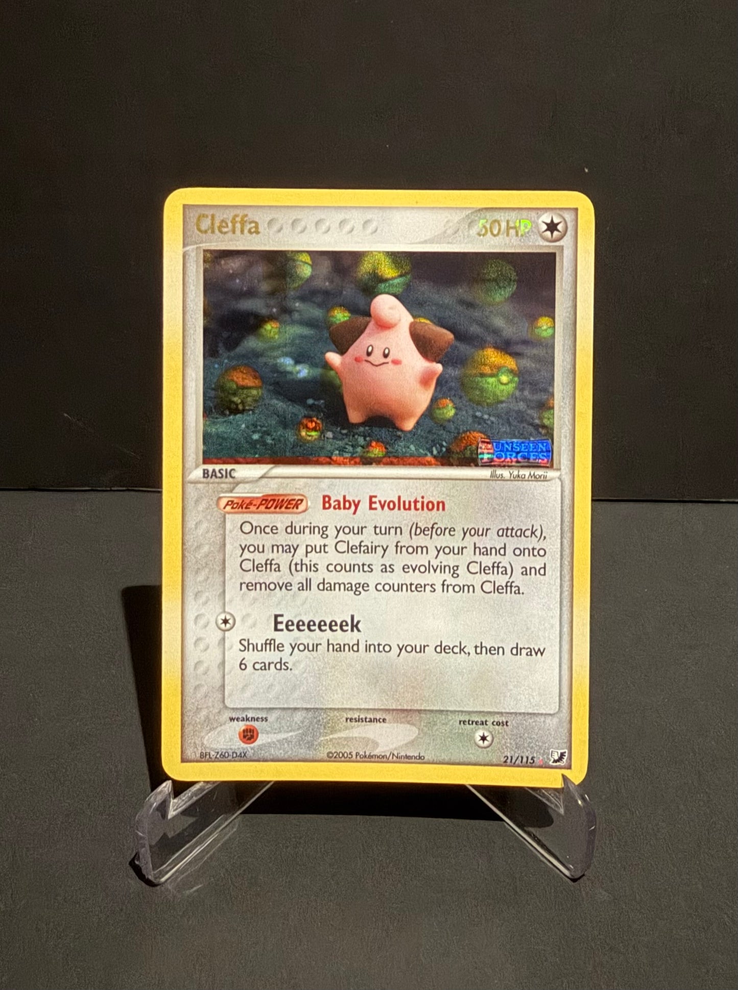 TCG Single: Cleffa (RH) - Unseen Forces