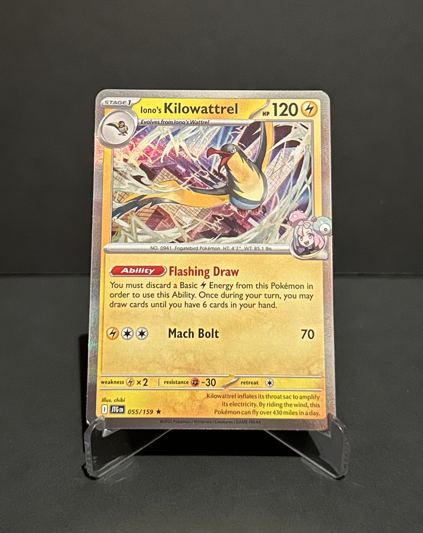 TCG Single: Iono’s Kilowattrel - Journey Together