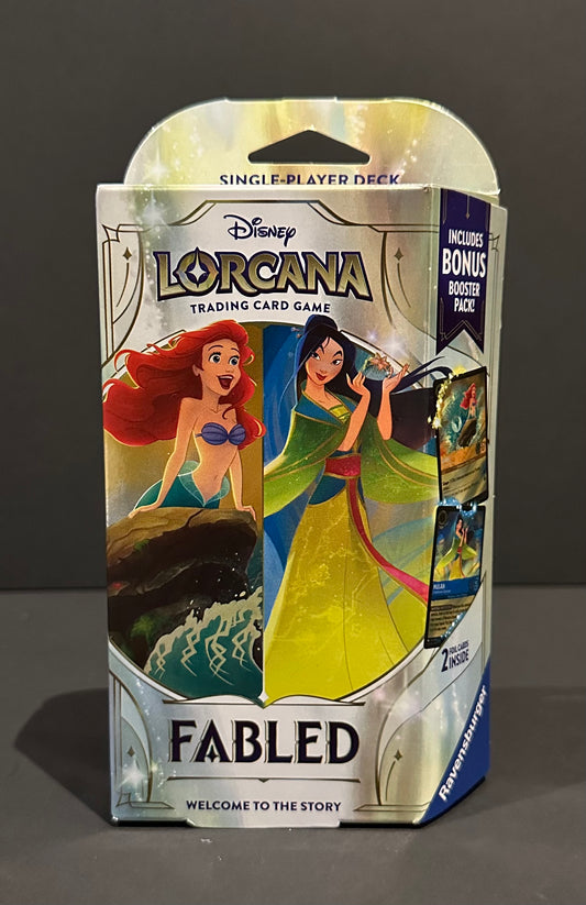 Lorcana: Fabled starter deck (Ariel & Mulan)