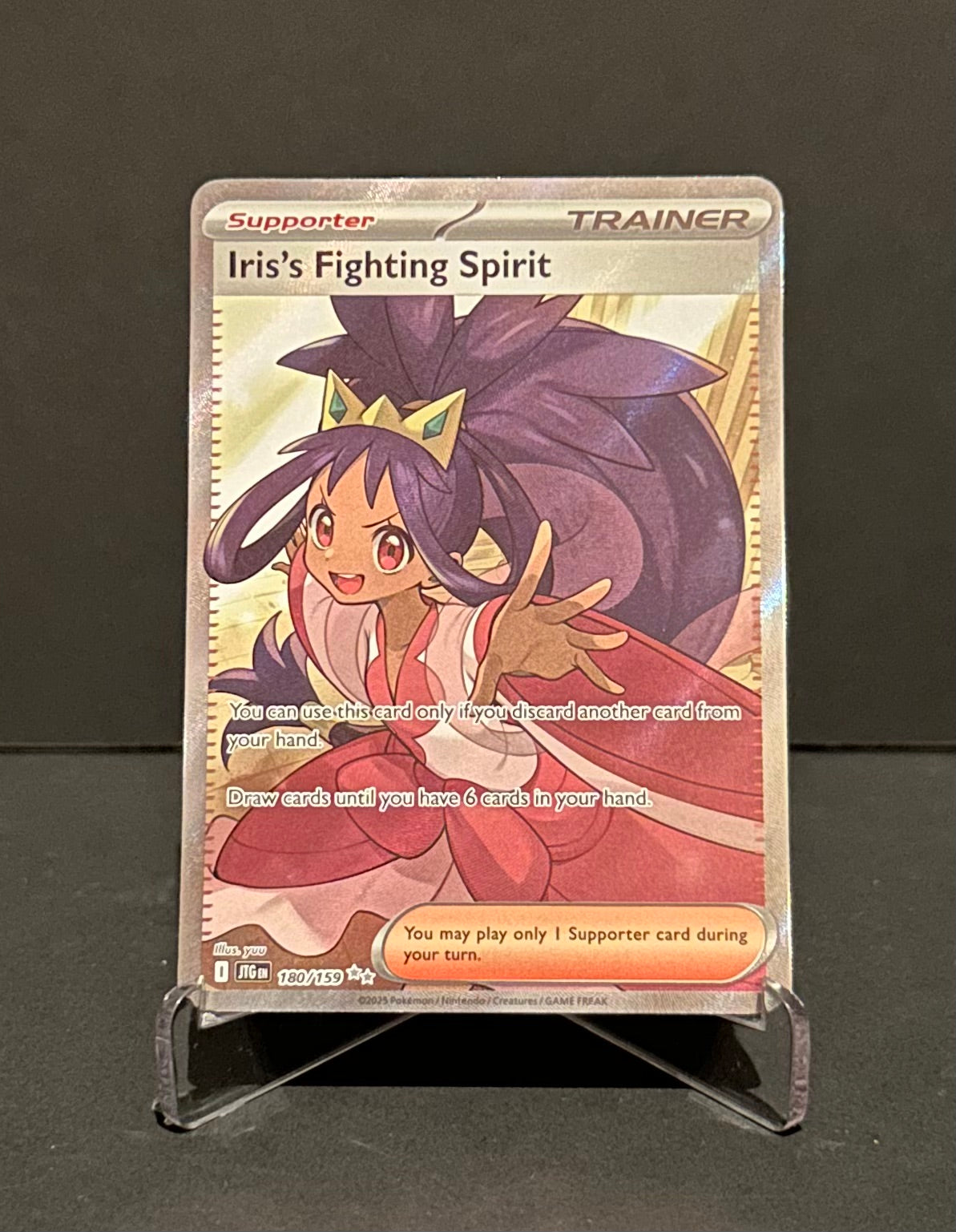 TCG Single: Iris’s Fighting Spirit (Full Art) - Journey Together