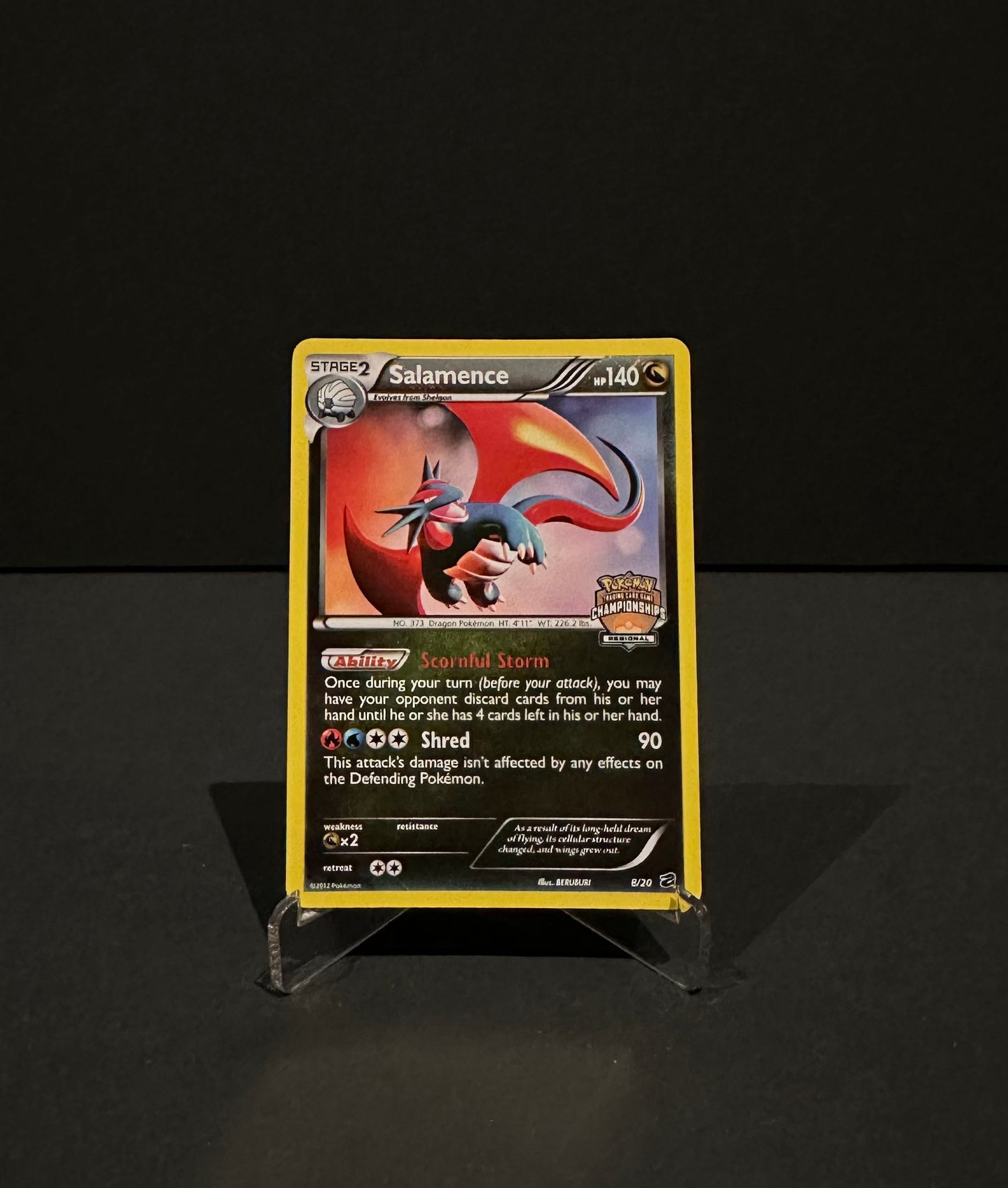 TCG Single: Salamence - Regional Championships Promo