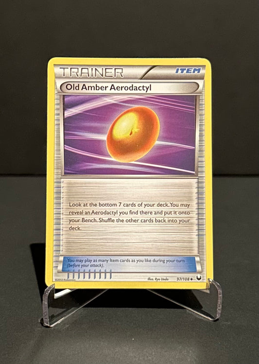 TCG Single: Old Amber Aerodactyl - Dark Explorers