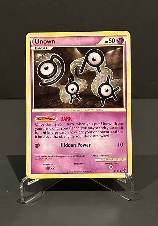 TCG Single: Unown - Undaunted