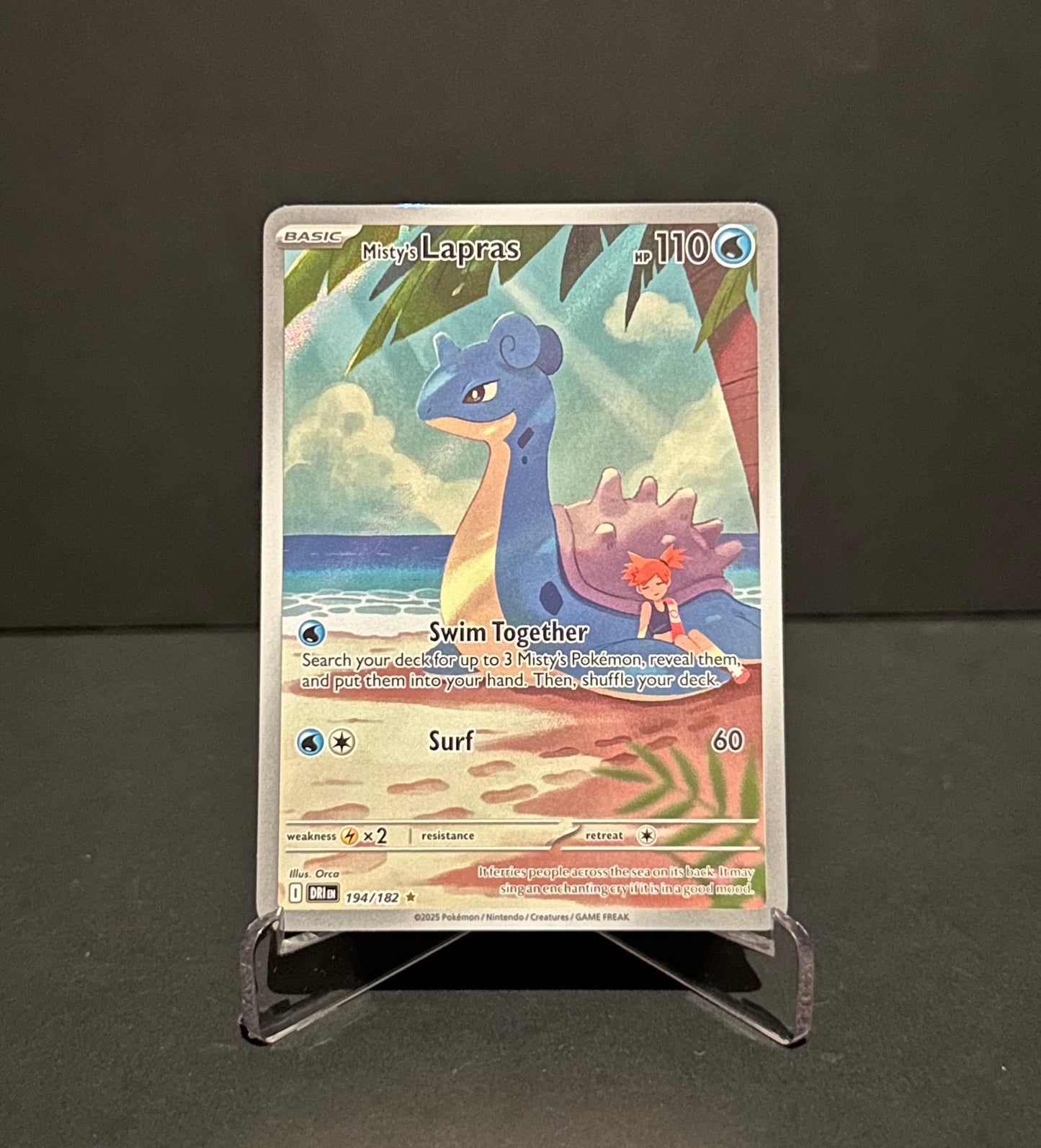 TCG Single: Misty’s Lapras (Illustration Rare) - Destined Rivals