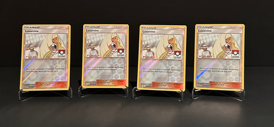 TCG Single: Lusamine (Set of 4) - League Challenge promo