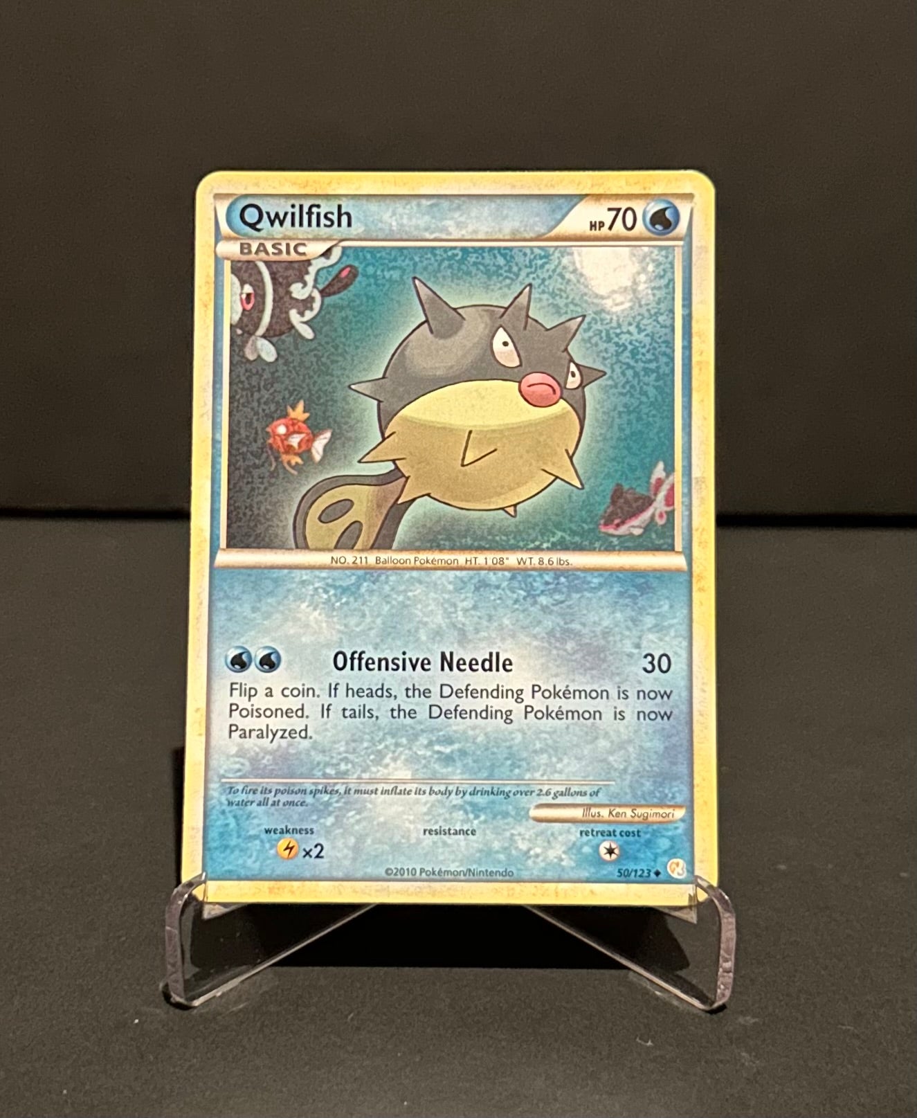 TCG Single: Qwilfish - HeartGold/SoulSilver