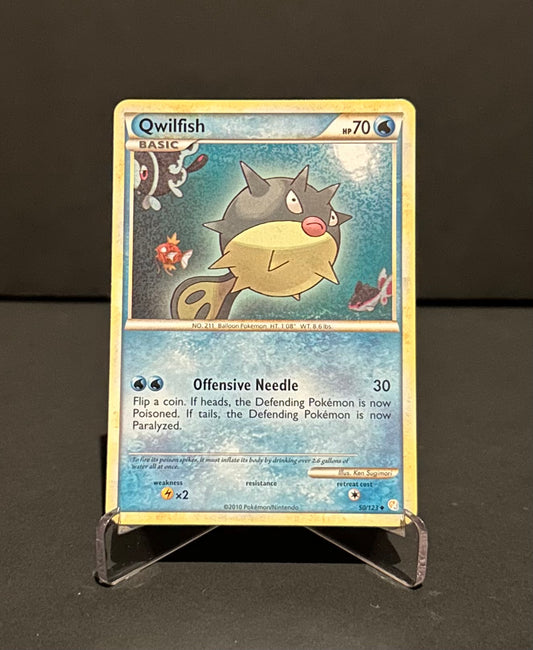 TCG Single: Qwilfish - HeartGold/SoulSilver