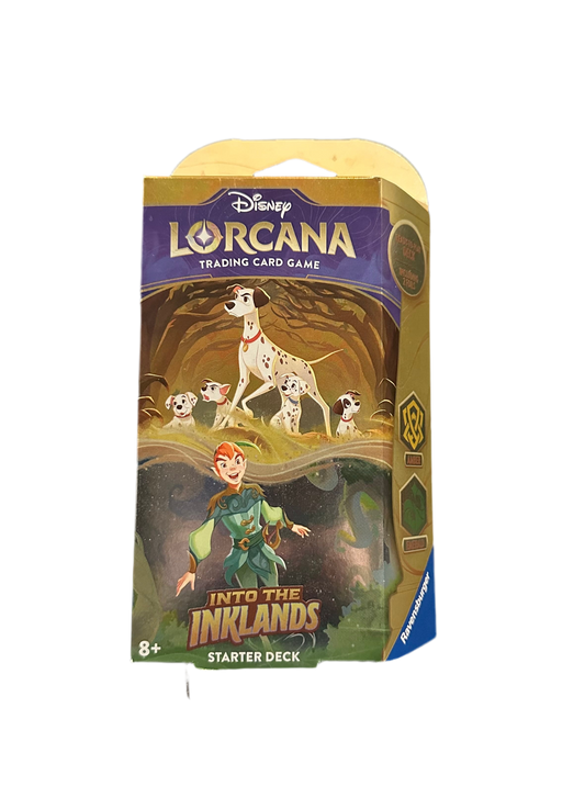 Lorcana: Into the Inklands starter deck (Pongo & Peter Pan)