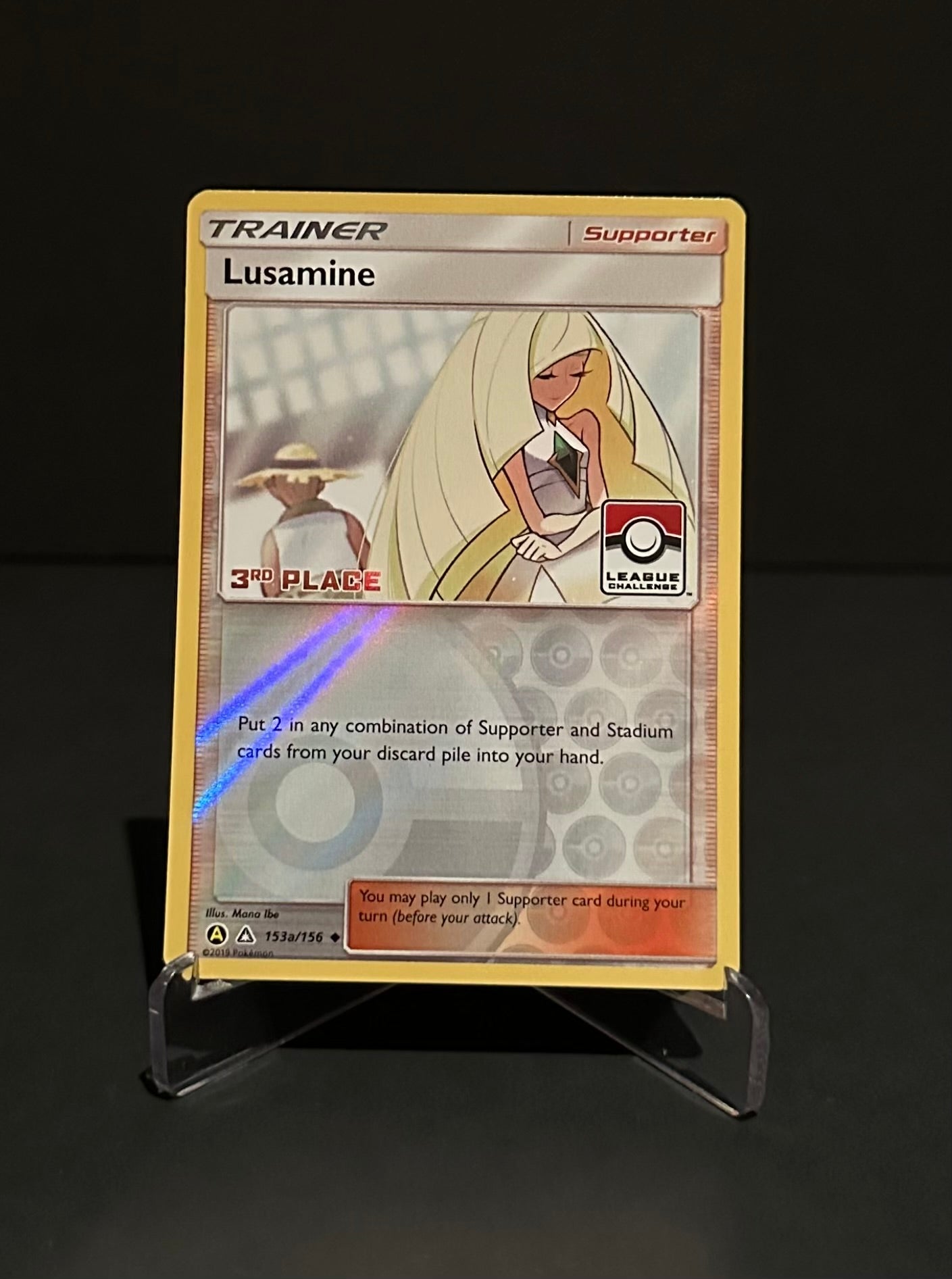 TCG Single: Lusamine (3rd Place) - League Challenge promo