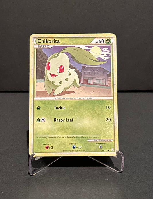 TCG Single: Chikorita - HeartGold/SoulSilver