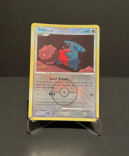 TCG Single: Gible (STAFF) - City Championships Promo