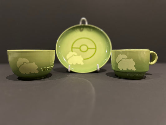 Le Creuset Bulbasaur tableware collection