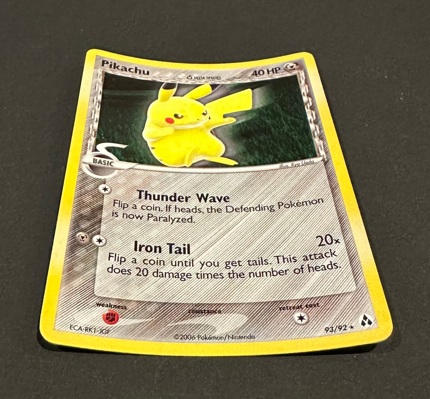 TCG Single: Pikachu [Delta Species] (Box topper) - Legend Maker
