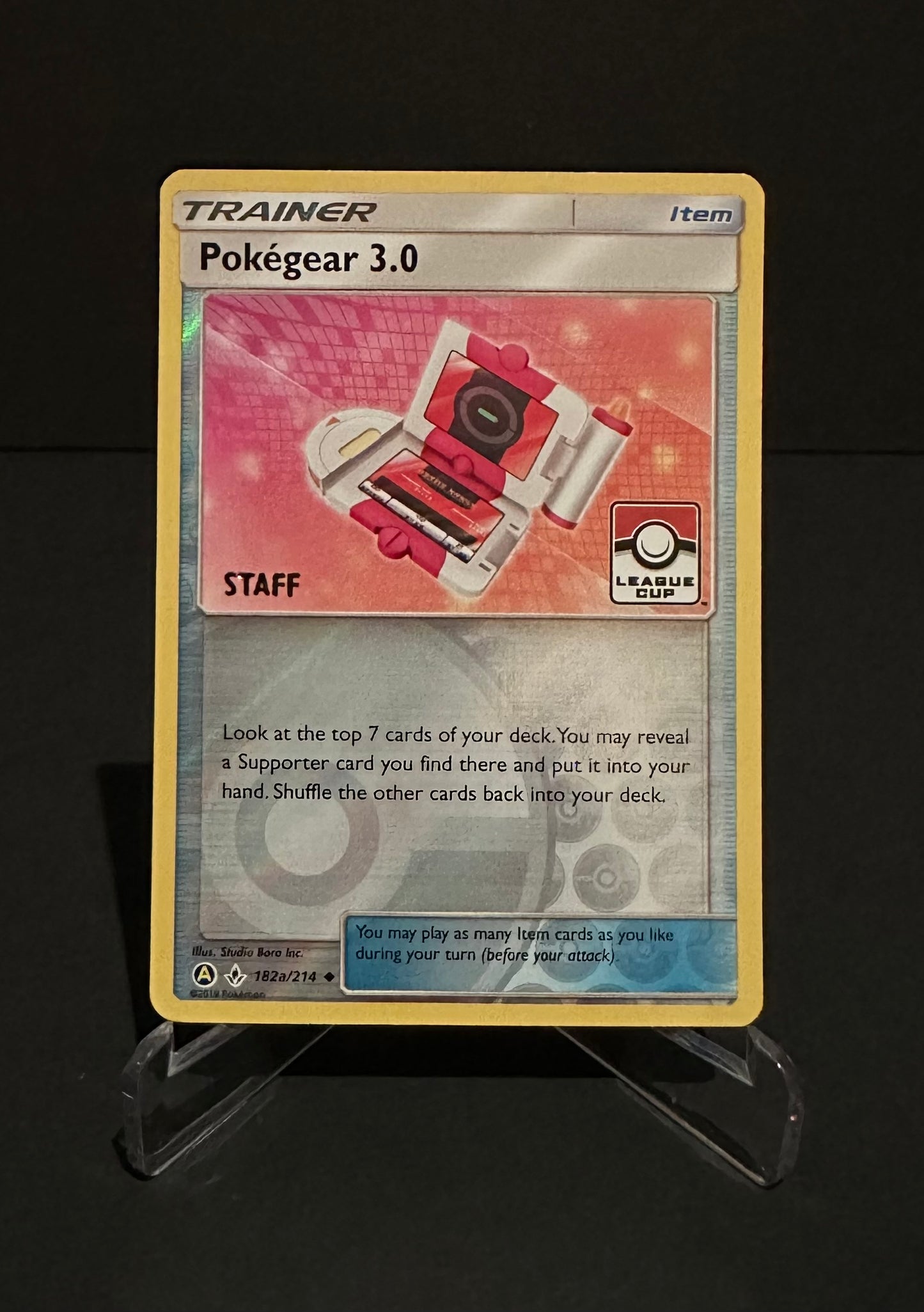 TCG Single: Pokegear 3.0 (STAFF) - League Cup promo