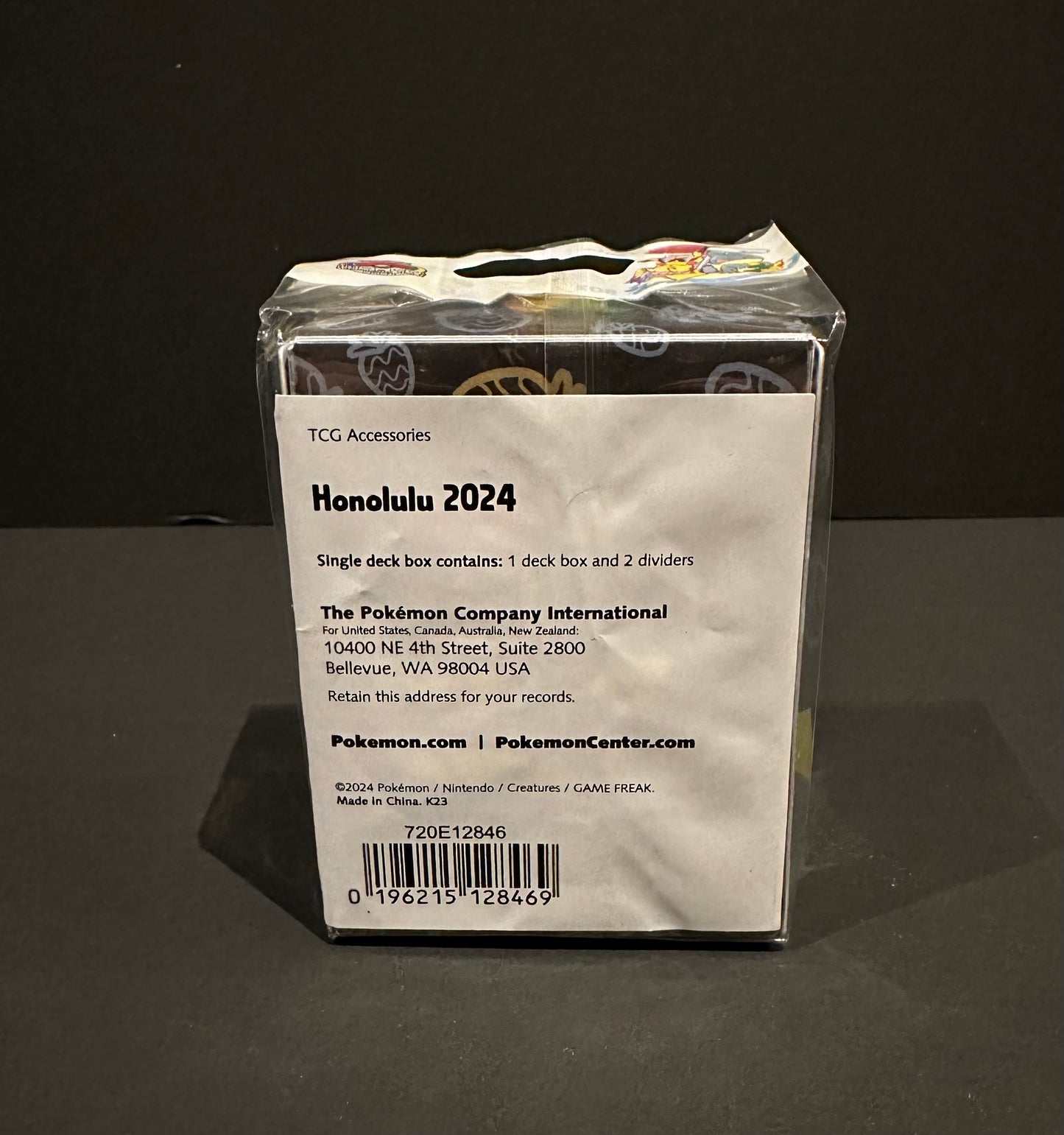 Pokémon World Championships Honolulu exclusive deckbox (2024)