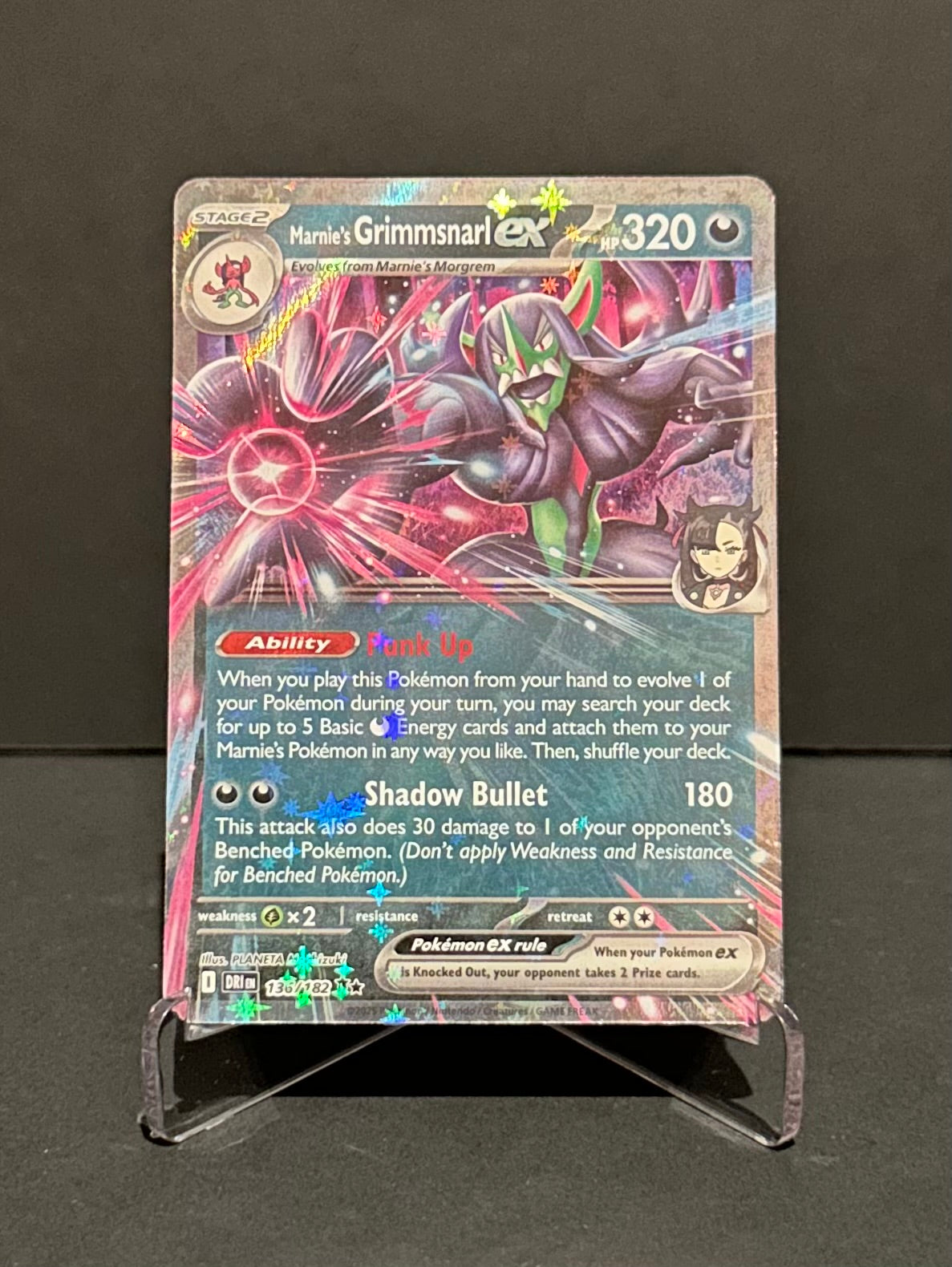 TCG Single: Marnie’s Grimmsnarl ex - Destined Rivals