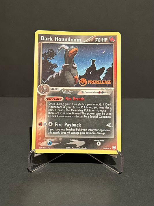 TCG Single: Dark Houndoom - Pre Release Promo