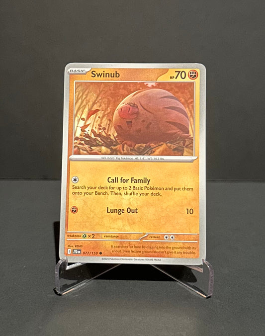 TCG Single: Swinub - Journey Together