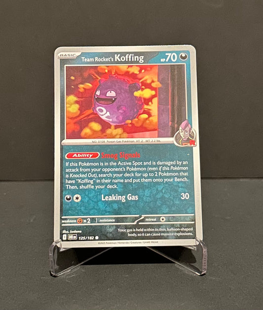 TCG Single: Team Rocket’s Koffing - Destined Rivals
