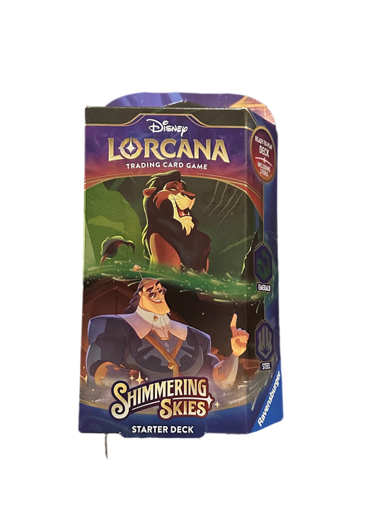 Lorcana: Shimmering Skies starter deck (Scar & Kronk)