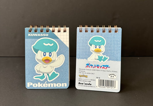 Pokemon Notepad: Quaxly