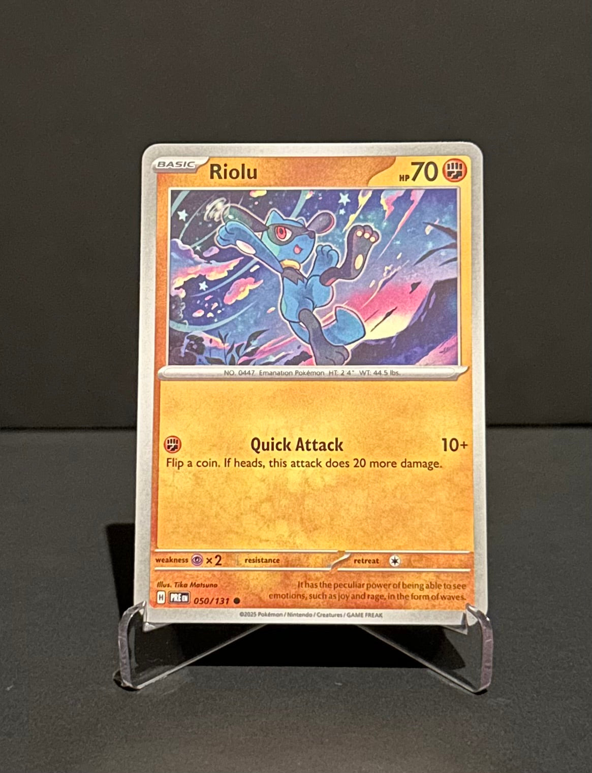TCG Single: Riolu - Prismatic Evolutions
