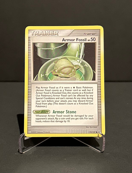TCG Single: Armour Fossil - Platinum