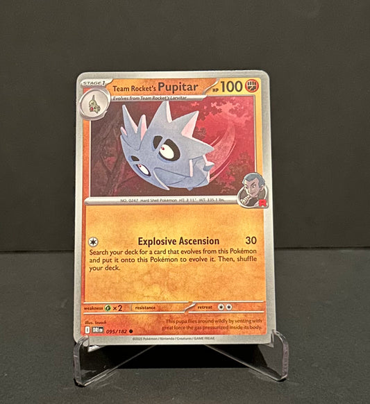 TCG Single: Team Rocket’s Pupitar - Destined Rivals