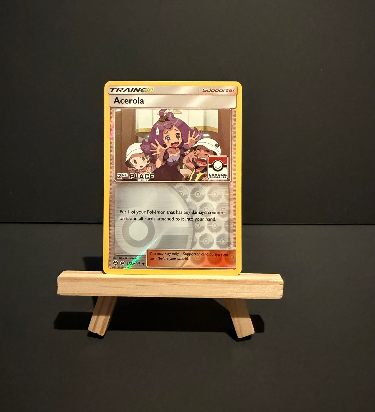 TCG Single: Acerola (2nd place) - League Challenge promo