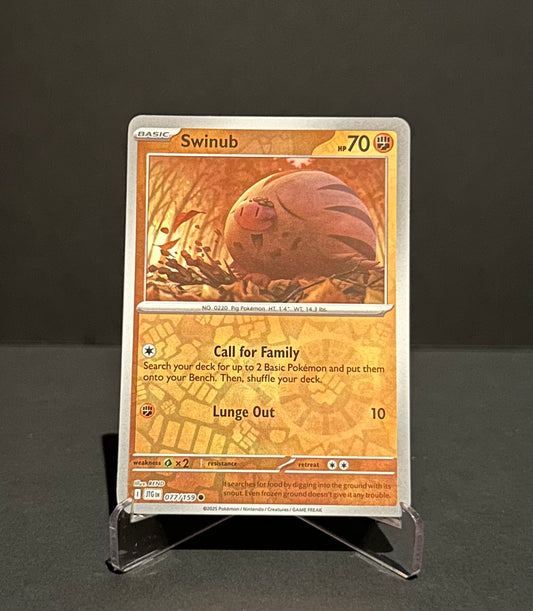 TCG Single: Swinub (RH) - Journey Together
