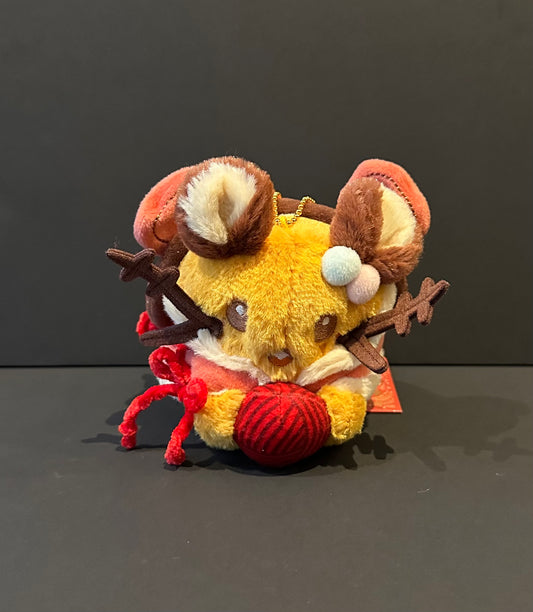 Dedenne Christmas ‘24 (plush) Keychain