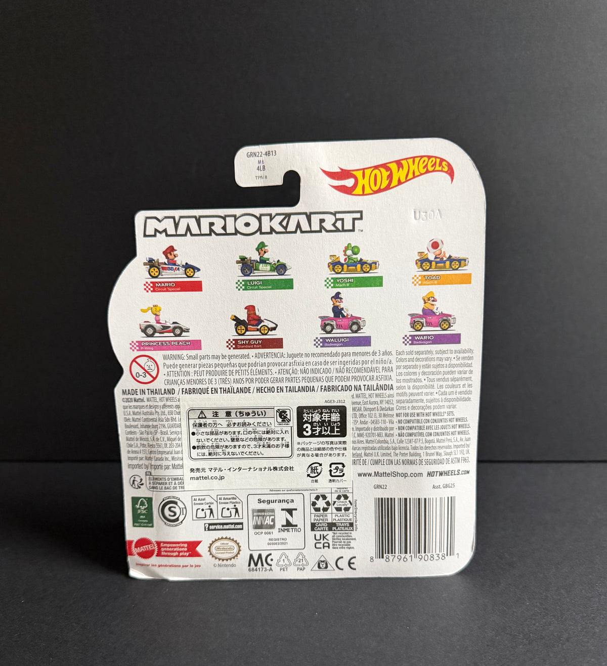 Hot Wheels: Wario [Badwagon] Mario Kart Diecast