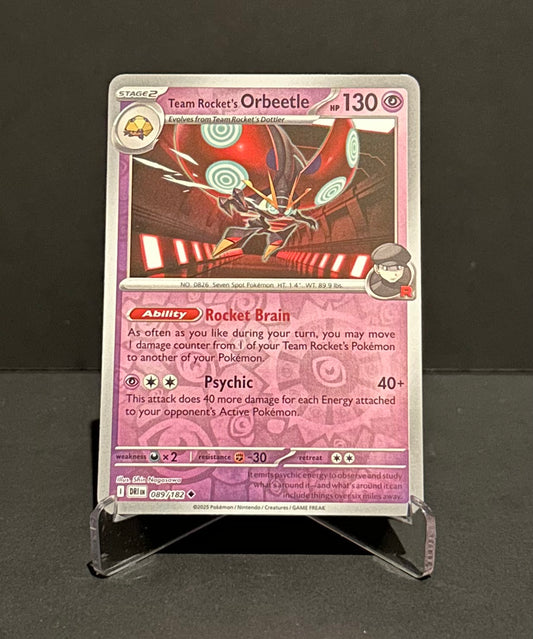 TCG Single: Team Rocket’s Orbeetle (RH) - Destined Rivals