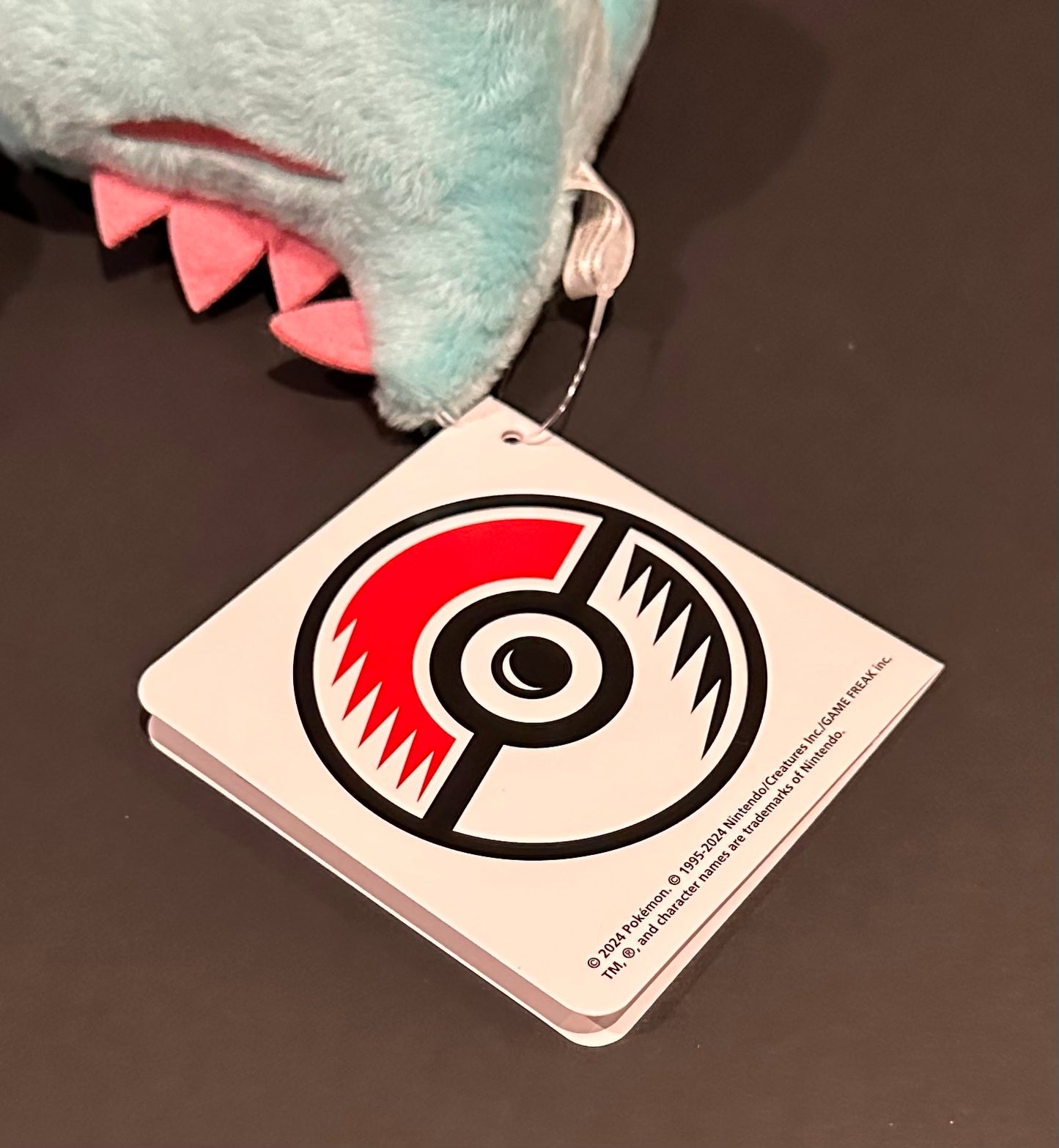 Totodile plush w/carabiner